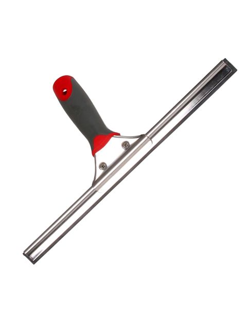 Floorstar | Fensterabzieher aus Edelstahl | 35 cm | Mit hochwertiger Gummilippe | FAE 35 ERGO