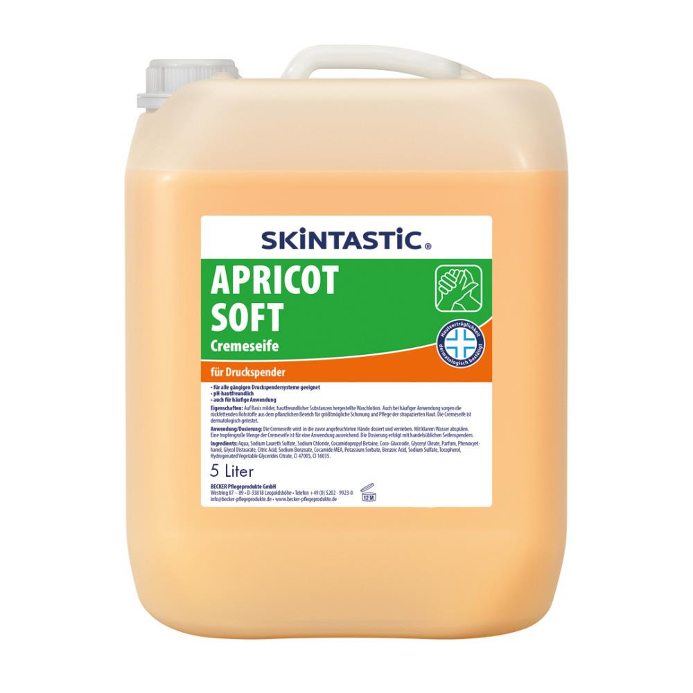 Skintastic Cremeseife Apricot | 5 Liter Kanister