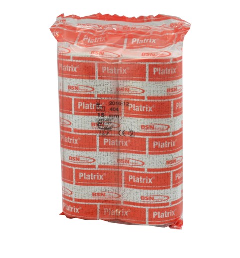 Platrix® Gips Binde 15 cm x 3 m Packung mit 2 Rollen