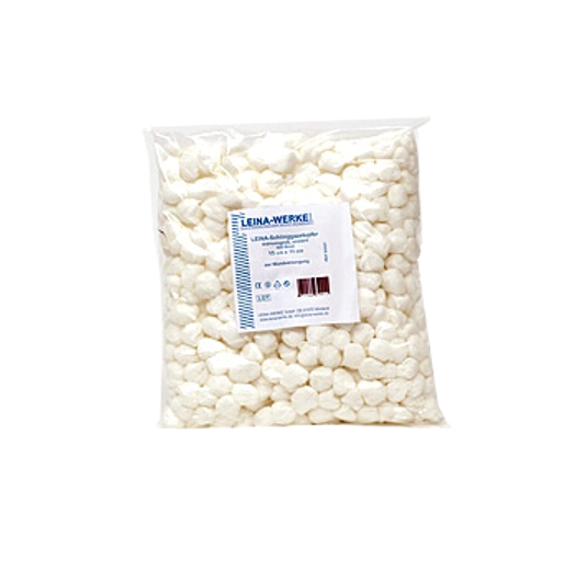 Schlinggazetupfer | Walnussgroß | 15 cm x 15 cm | 500 Stück/Beutel