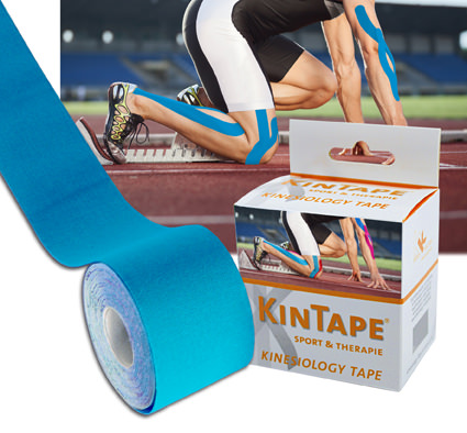 KK Taping Starter Set 1 | 4 Rollen KK Kinesiologietape 5 cm x 5 m + Taping Schere