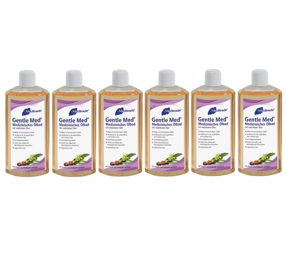 Meditrade Gentle Med® Ölbad 6 x 500 ml Flasche