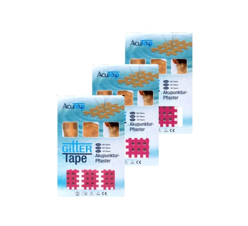 AcuTop® Gitter Tape Set Typ A + Typ B + Typ C Pink